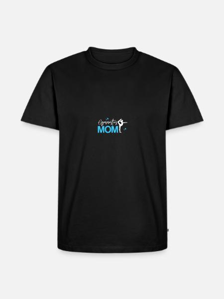 Stolze Gymnastik-Mutter - Männer Premium Bio T-Shirt - Schwarz