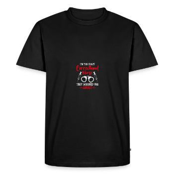 Nurse in Penitentiary Nurse - Men's Premium Organic T-Shirt - black - Front - Nico (187cm)