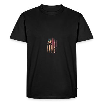 NICU sister - Men's Premium Organic T-Shirt - black - Front - Nico (187cm)