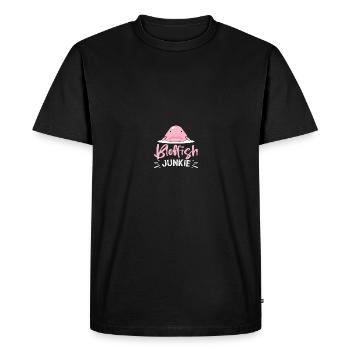 Blob Fish Blob Fish - Men's Premium Organic T-Shirt - black - Front - Nico (187cm)