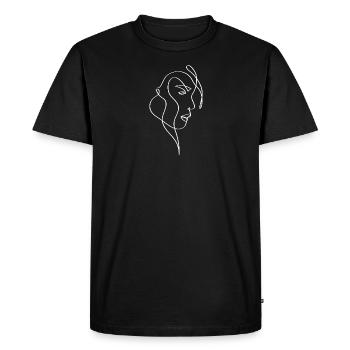 Fascination - T-shirt Premium bio Homme - noir - Devant - Nico (187cm)