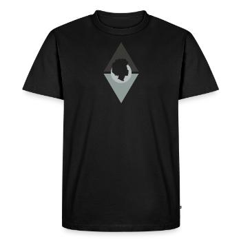 Soul des années 70 - T-shirt Premium bio Homme - noir - Devant - Nico (187cm)