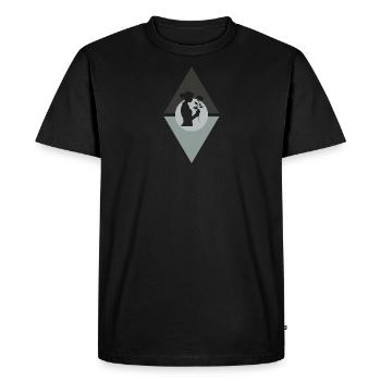 Fleuriste Flower Power Garden - T-shirt Premium bio Homme - noir - Devant - Nico (187cm)