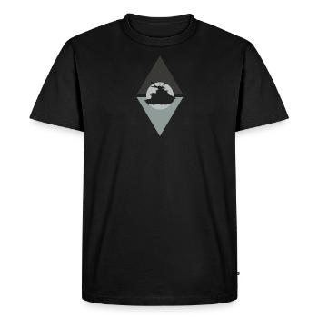 Jet ski bateau à moteur bateau bateau - T-shirt Premium bio Homme - noir - Devant - Nico (187cm)