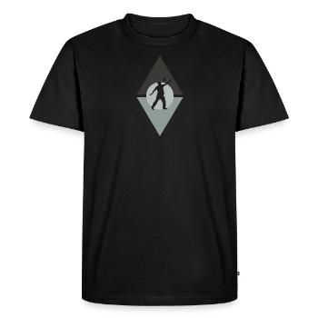 Sacs de jeu - T-shirt Premium bio Homme - noir - Devant - Nico (187cm)