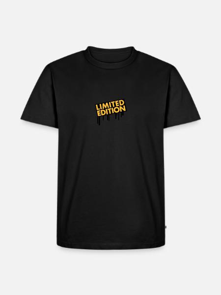 limited_edition_graffiti - Men's Premium Organic T-Shirt - black