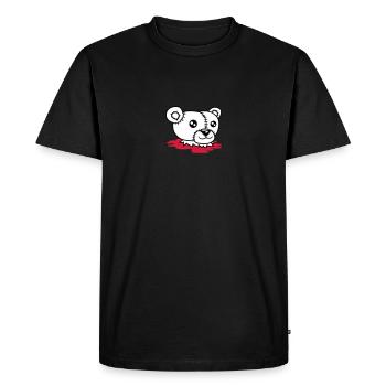 sang polaire horreur sans tête décapité séparé de - T-shirt Premium bio Homme - noir - Devant - Nico (187cm)