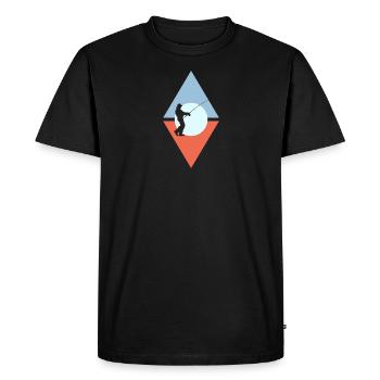 Fishing Fishing Fishing Hooks - Men's Premium Organic T-Shirt - black - Front - Nico (187cm)