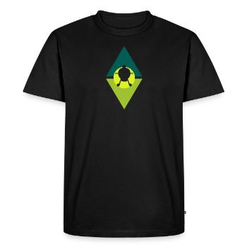 BBQ Grilling Barbecue - Men's Premium Organic T-Shirt - black - Front - Nico (187cm)