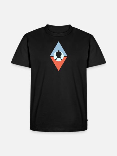 BBQ Grillsaison Grillmeister - Männer Premium Bio T-Shirt - Schwarz