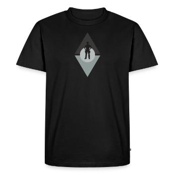 Tournevis de plombier - T-shirt Premium bio Homme - noir - Devant - Nico (187cm)