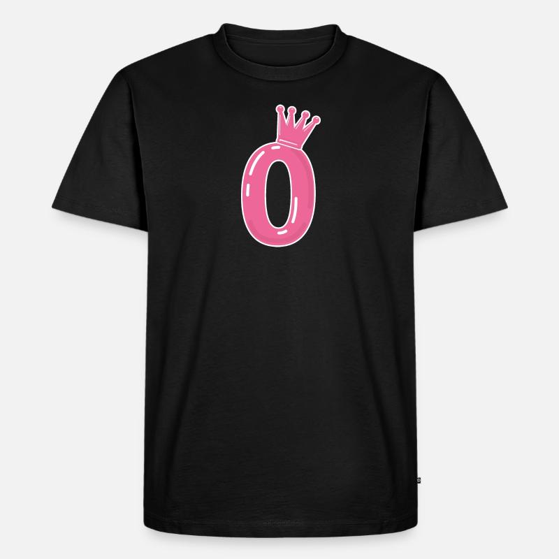 0 krone - Männer Premium Bio T-Shirt - Schwarz