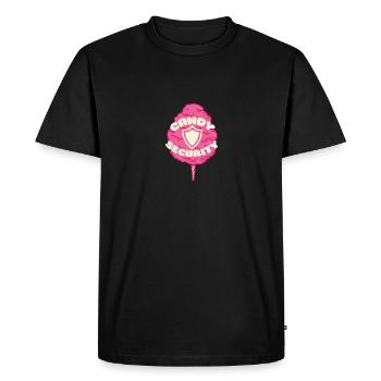 Candy Security Kids Parents Matching Anniversaire - T-shirt Premium bio Homme - noir - Devant - Nico (187cm)