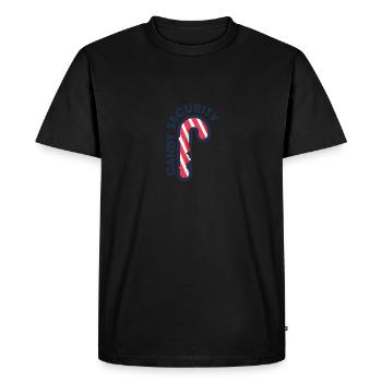 Candy Security Maman Papa Costume d’anniversaire assorti - T-shirt Premium bio Homme - noir - Devant - Nico (187cm)