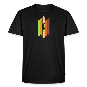 Gardening Hobby Gardener Flower - Men's Premium Organic T-Shirt - black - Front - Nico (187cm)