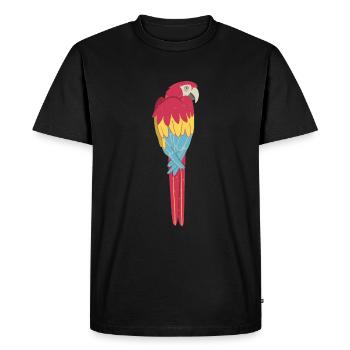 Ara - T-shirt Premium bio Homme - noir - Devant - Nico (187cm)