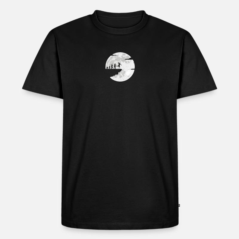Célébration de l’évolution de la lune - T-shirt Premium bio Homme - noir