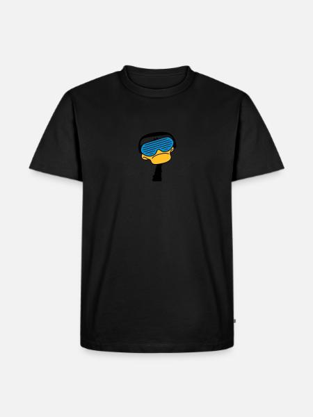 dj_duck - T-shirt Premium bio Homme - noir