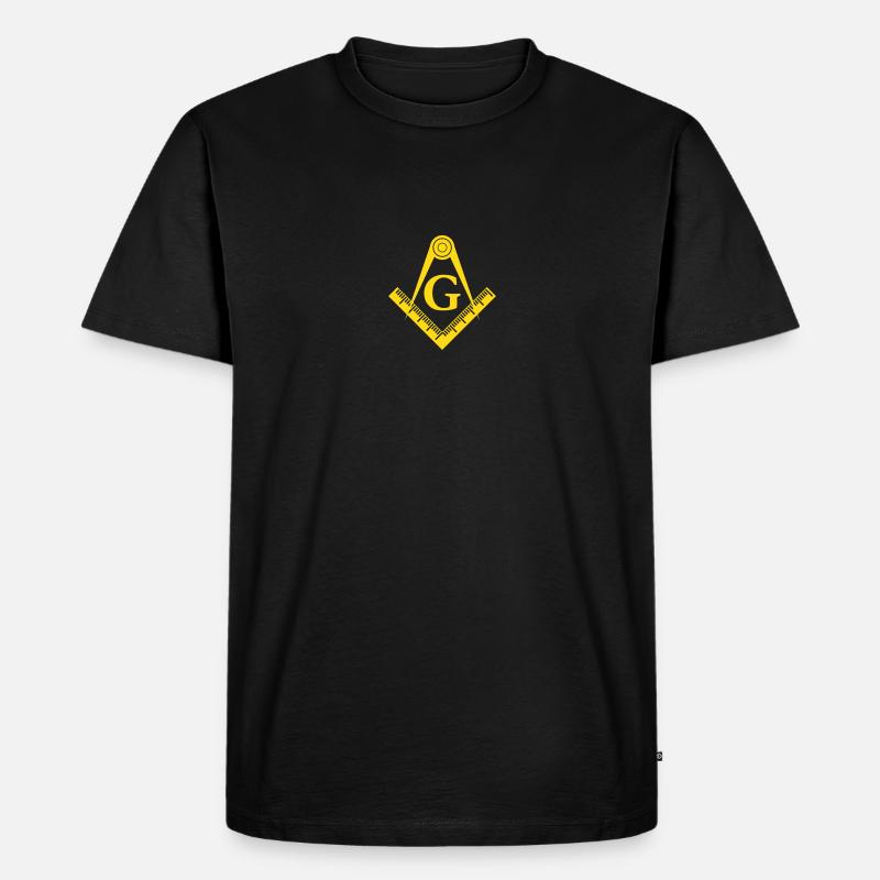 Illuminati - Männer Premium Bio T-Shirt - Schwarz