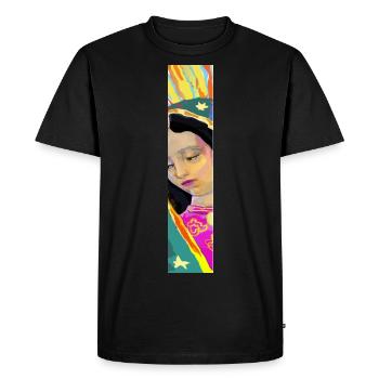 Colonne de Guadalupe - T-shirt Premium bio Homme - noir - Devant - Nico (187cm)