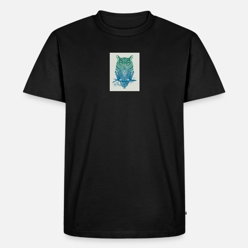GoVoR_EULE - T-shirt Premium bio Homme - noir