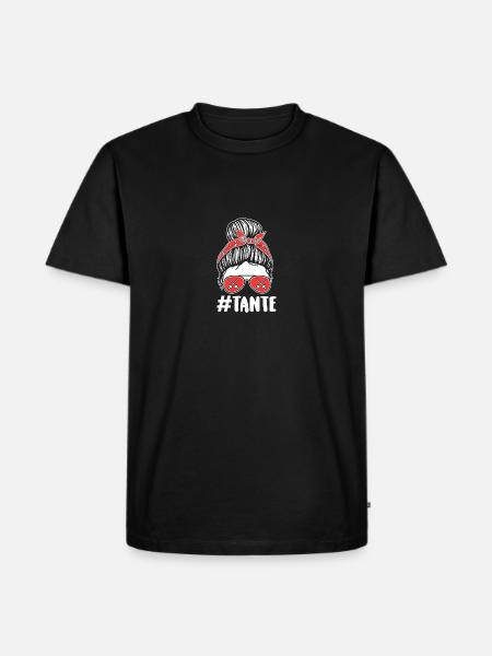Fencer Aunt Fencing - Men's Premium Organic T-Shirt - black