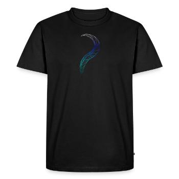 Source - T-shirt Premium bio Homme - noir - Devant - Nico (187cm)