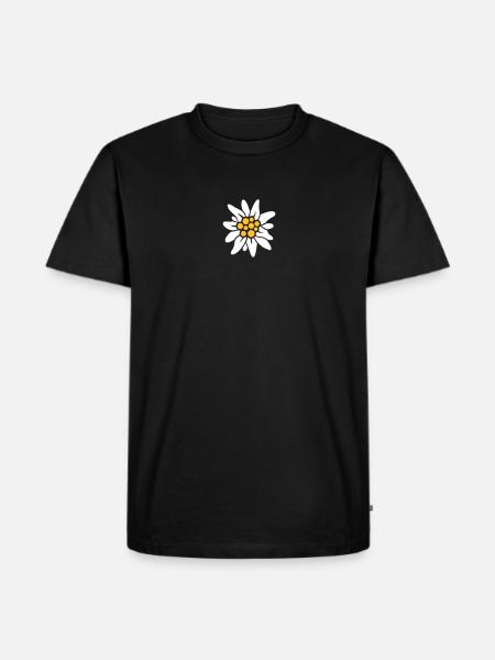 Edelweiss - T-shirt Premium bio Homme - noir