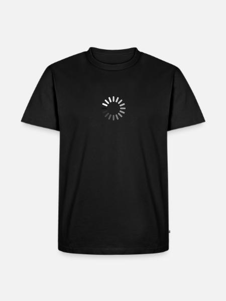 load - Männer Premium Bio T-Shirt - Schwarz
