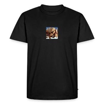 😂😂😂Cookies - Men's Premium Organic T-Shirt - black - Front - Nico (187cm)