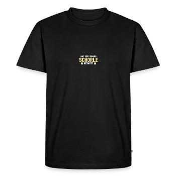 Weinschorle Schorle - T-shirt Premium bio Homme - noir - Devant - Nico (187cm)