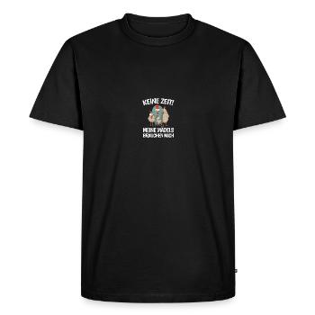 Poulet Éleveur de poulet Poulet Fermier Cadeau - T-shirt Premium bio Homme - noir - Devant - Nico (187cm)