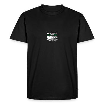 Garden Friends Lawn Whisperer Groundskeeper Gift - Men's Premium Organic T-Shirt - black - Front - Nico (187cm)