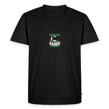 Garden Friends Lawn Whisperer Groundskeeper Gift - Men's Premium Organic T-Shirt - black - Front - Nico (187cm)