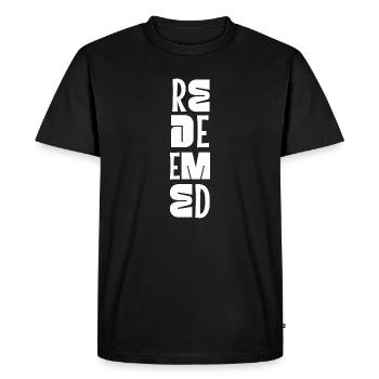 Silence et connaissez le Psaume 46:10 Foi chrétienne - T-shirt Premium bio Homme - noir - Devant - Nico (187cm)