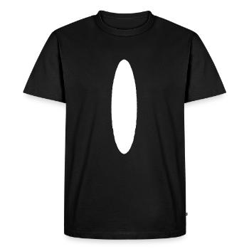 Planche de surf - T-shirt Premium bio Homme - noir - Devant - Nico (187cm)
