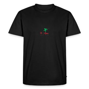 Ti amo takin - T-shirt Premium bio Homme - noir - Devant - Nico (187cm)