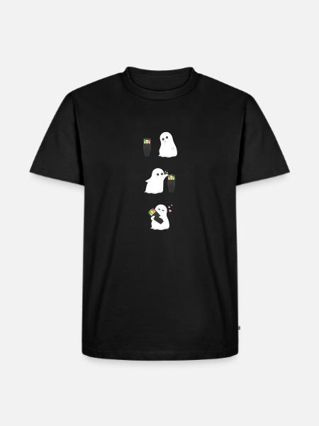 Geist K II Meter - Männer Premium Bio T-Shirt - Schwarz