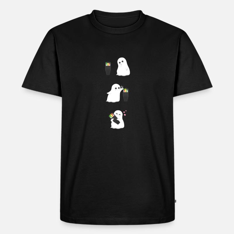 Geist K II Meter - Männer Premium Bio T-Shirt - Schwarz