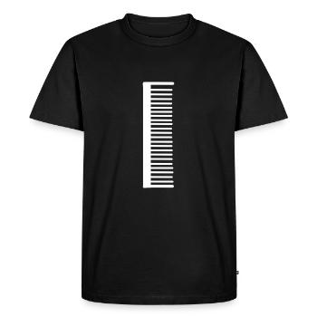 Hairdresser Scissors Scissors Hair Hairdresser Comb Frisy - Men's Premium Organic T-Shirt - black - Front - Nico (187cm)