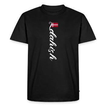 Denmark - Men's Premium Organic T-Shirt - black - Front - Nico (187cm)