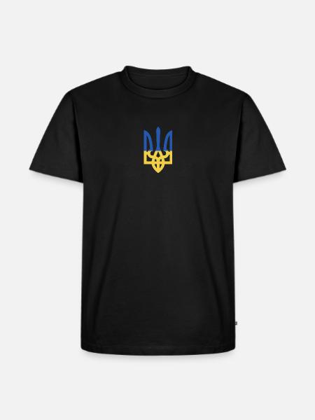 Ukraine - Men's Premium Organic T-Shirt - black