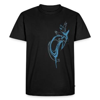 Phoenix - T-shirt Premium bio Homme - noir - Devant - Nico (187cm)