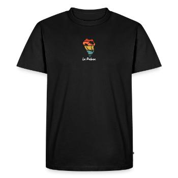 La Palma Canary Islands Spain Holiday Vintage - Men's Premium Organic T-Shirt - black - Front - Nico (187cm)