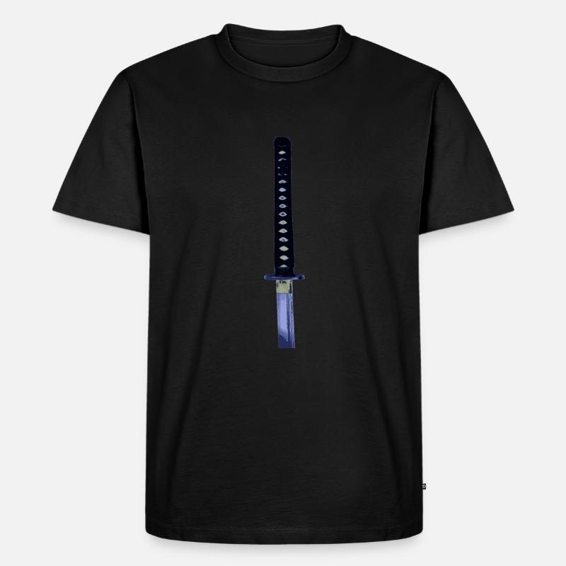 Samurai Katana - Männer Premium Bio T-Shirt - undefined