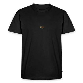 1999 Vintage Milestone Retro - Men's Premium Organic T-Shirt - black - Front - Nico (187cm)