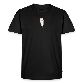 Casse-Noisette Décoration Or Noël Tradition Noël - T-shirt Premium bio Homme - noir - Devant - Nico (187cm)