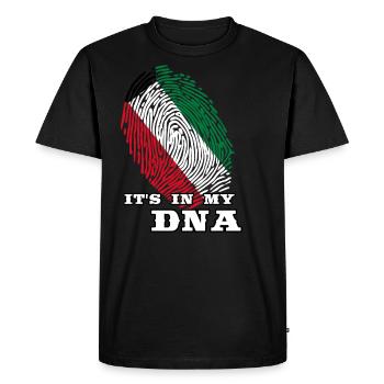 Koweït - It’S In My Dna - T-shirt Premium bio Homme - noir - Devant - Nico (187cm)