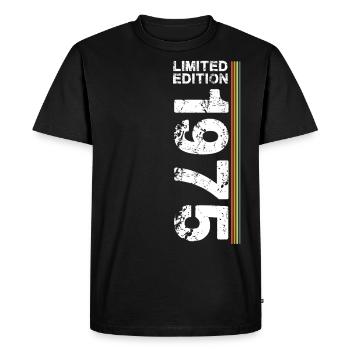 limited edition 1975 - T-shirt Premium bio Homme - noir - Devant - Nico (187cm)