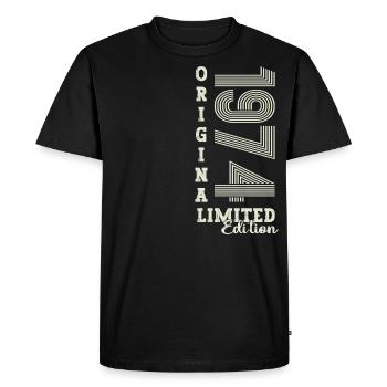 Original vintage 1974 48th birthday gift - Men's Premium Organic T-Shirt - black - Front - Nico (187cm)
